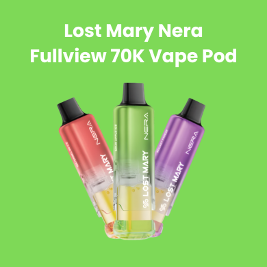 Lost Mary Nera Fullview 70K Vape Pod