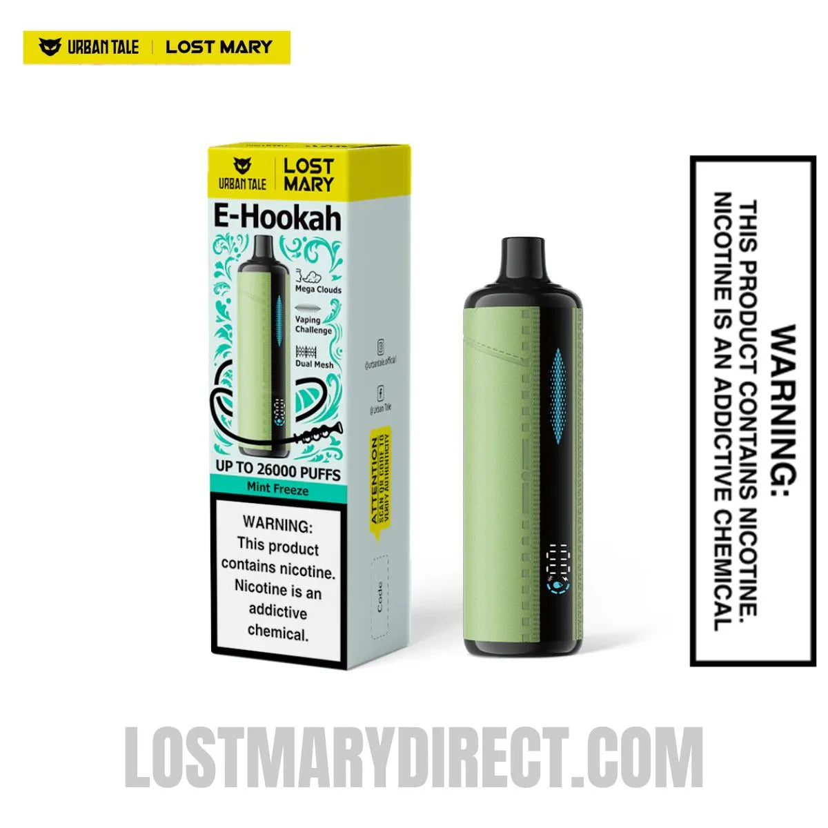 Urban Tale x Lost Mary E-Hookah Disposable Vape