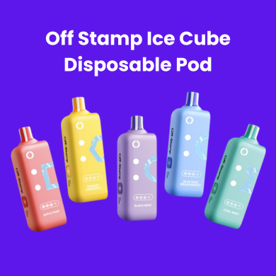 Off Stamp Ice Cube Disposable Pod