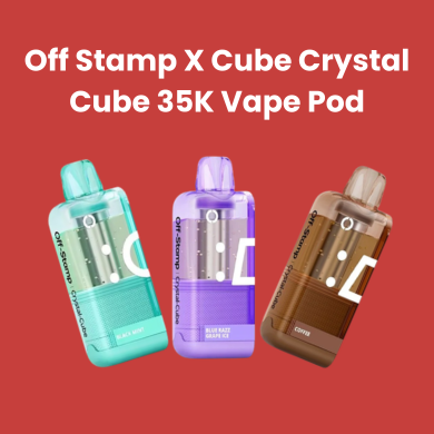 Off Stamp X Cube Crystal Cube 35K Vape Pod