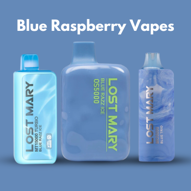 Lost Mary Blue Raspberry Vapes 
