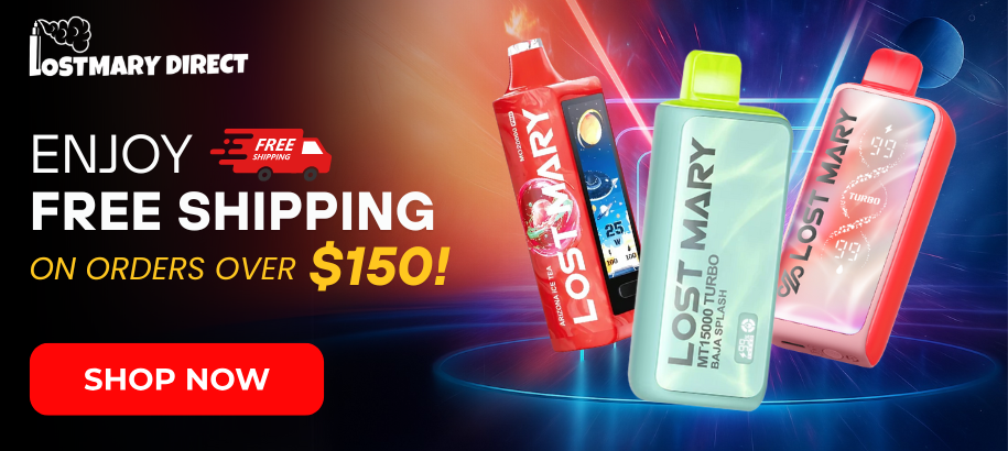 LostMaryDirect Free Shipping Banner