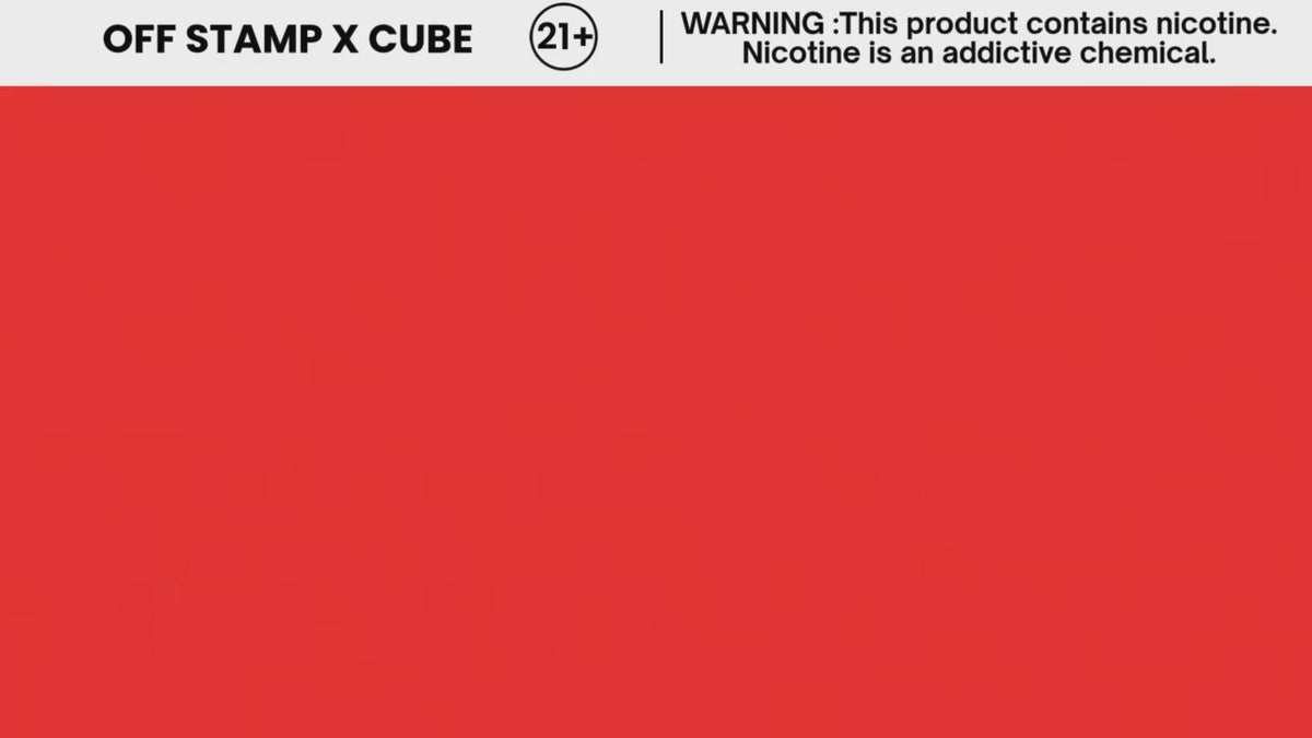 Load video: Off stamp X cube Video